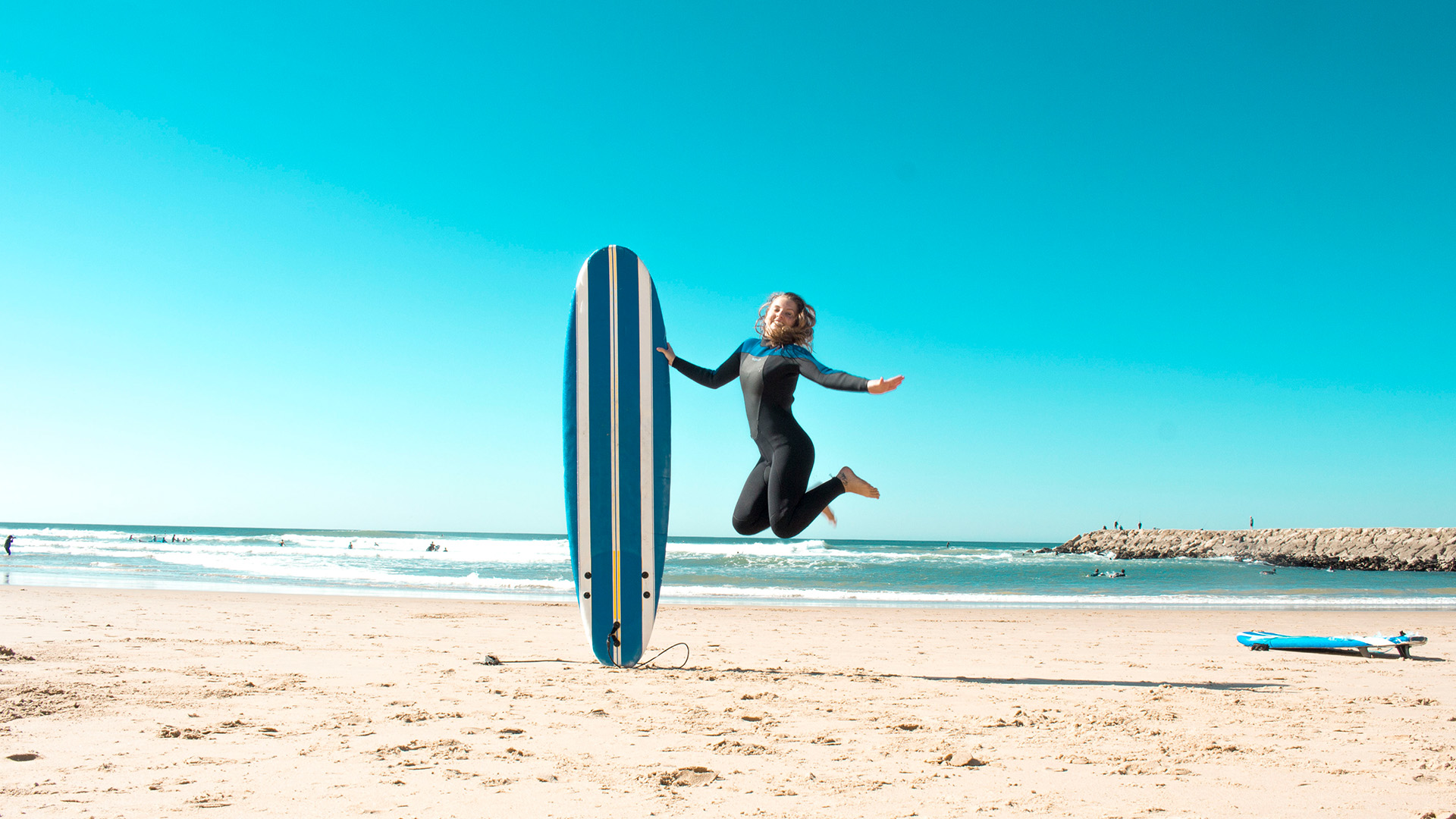 kam lisabon Portugalsko Costa de Caparica Cabo da Roca Sintra Cascais Surf