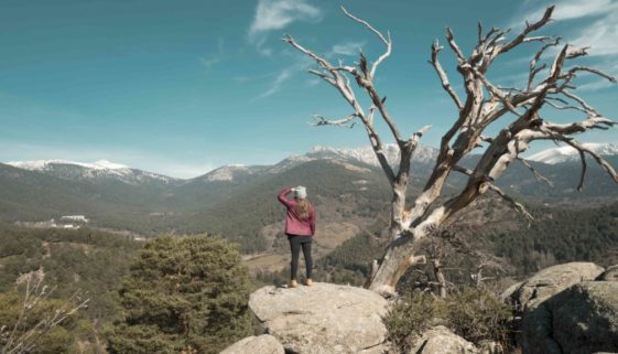 Madrid okolí Cercedilla pěší turistika